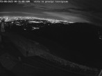 Archiv Foto Webcam Alpe del Nevegal - Col Faverghera 23:00
