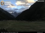 Archiv Foto Webcam Cogne Gran Paradiso Talblick 19:00