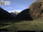 Archived image Webcam Cogne Gran Paradiso View over the valley 08:00