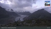 Archived image Aletsch Arena - Webcam Riederalp 02:00