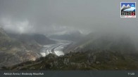 Archiv Foto Webcam Aletsch Arena: Riederalp Moosfluh 10:00