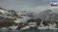 Archiv Foto Webcam Aletsch Arena: Riederalp Moosfluh 08:00