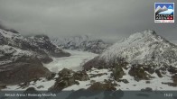 Archiv Foto Webcam Aletsch Arena: Riederalp Moosfluh 12:00