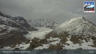 Archiv Foto Webcam Aletsch Arena: Riederalp Moosfluh 14:00
