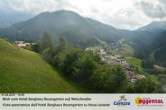 Archiv Foto Webcam Berghaus Rosengarten: Blick auf Welschnofen 09:00