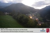Archived image Webcam Hotel Berghaus Rosengarten: View Welschnofen 05:00