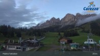 Archiv Foto Webcam Carezza: Talstation Paolina 02:00