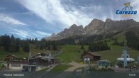 Archived image Webcam Carezza: Paolina Base Station 12:00