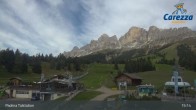 Archived image Webcam Carezza: Paolina Base Station 14:00