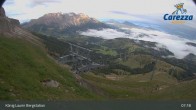 Archiv Foto Webcam Carezza: Kölner Hütte und Bergstation König Laurin 06:00