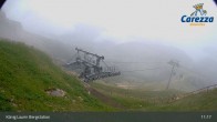 Archiv Foto Webcam Carezza: Kölner Hütte und Bergstation König Laurin 10:00