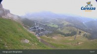 Archiv Foto Webcam Carezza: Kölner Hütte und Bergstation König Laurin 12:00