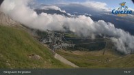 Archived image Webcam Carezza: Mountain hut &#34;Kölner Hütte&#34; 18:00