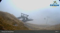 Archiv Foto Webcam Carezza: Kölner Hütte und Bergstation König Laurin 08:00