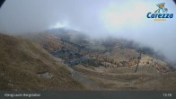 Archiv Foto Webcam Carezza: Kölner Hütte und Bergstation König Laurin 12:00