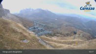 Archiv Foto Webcam Carezza: Kölner Hütte und Bergstation König Laurin 14:00