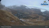 Archiv Foto Webcam Carezza: Kölner Hütte und Bergstation König Laurin 23:00