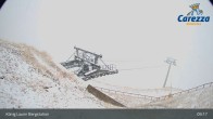 Archiv Foto Webcam Carezza: Kölner Hütte und Bergstation König Laurin 03:00