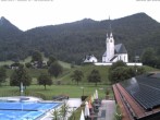 Archiv Foto Webcam Kreuth - Kirche St. Leonhard 05:00