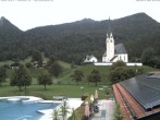 Archived image Webcam Kreuth - Church St. Leonhard 08:00
