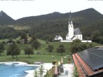 Archived image Webcam Kreuth - Church St. Leonhard 09:00