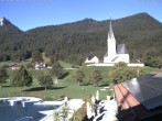 Archived image Webcam Kreuth - Church St. Leonhard 08:00