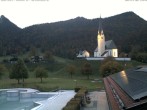 Archived image Webcam Kreuth - Church St. Leonhard 17:00
