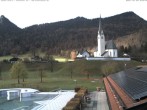Archived image Webcam Kreuth - Church St. Leonhard 09:00