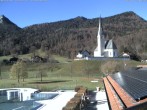 Archived image Webcam Kreuth - Church St. Leonhard 09:00