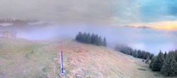 Archiv Foto Webcam Notre Dame de Bellecombe - Bergstation Sessellift Ban Rouge 19:00