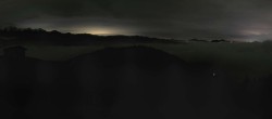 Archiv Foto Webcam Notre Dame de Bellecombe - Bergstation Sessellift Ban Rouge 21:00