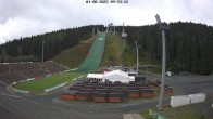 Archiv Foto Webcam Klingenthal: Skisprunganlage Vogtland Arena 09:00