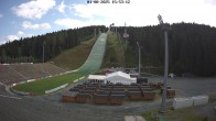 Archiv Foto Webcam Klingenthal: Skisprunganlage Vogtland Arena 15:00