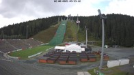 Archiv Foto Webcam Klingenthal: Skisprunganlage Vogtland Arena 09:00