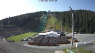 Archiv Foto Webcam Klingenthal: Skisprunganlage Vogtland Arena 09:00