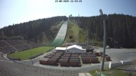 Archiv Foto Webcam Klingenthal: Skisprunganlage Vogtland Arena 11:00