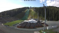 Archived image Webcam Ski Jumping Venue at Vogtland Arena 09:00