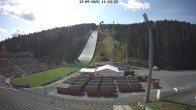Archived image Webcam Ski Jumping Venue at Vogtland Arena 11:00