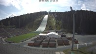 Archived image Webcam Ski Jumping Venue at Vogtland Arena 12:00