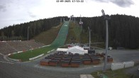 Archived image Webcam Ski Jumping Venue at Vogtland Arena 17:00