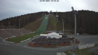 Archived image Webcam Ski Jumping Venue at Vogtland Arena 19:00