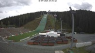 Archiv Foto Webcam Klingenthal: Skisprunganlage Vogtland Arena 15:00
