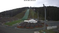 Archived image Webcam Ski Jumping Venue at Vogtland Arena 09:00