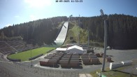 Archived image Webcam Ski Jumping Venue at Vogtland Arena 11:00