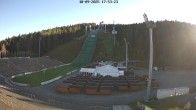 Archived image Webcam Ski Jumping Venue at Vogtland Arena 17:00