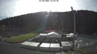 Archiv Foto Webcam Klingenthal: Skisprunganlage Vogtland Arena 11:00