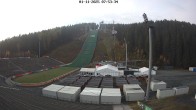 Archiv Foto Webcam Klingenthal: Skisprunganlage Vogtland Arena 06:00