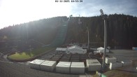 Archiv Foto Webcam Klingenthal: Skisprunganlage Vogtland Arena 09:00