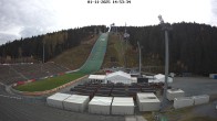 Archiv Foto Webcam Klingenthal: Skisprunganlage Vogtland Arena 13:00