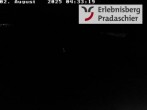Archiv Foto Webcam Arosa Lenzerheide: Bergstation Pradaschier 03:00
